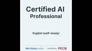 PECB Certified AI Professional (CAIP) Training | Course Overview & Exam Guide by Self-study.online