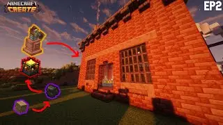 I made a CHARCOAL STEAM GENERATOR in Create Mod! - EP2