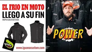 Ropa Calefactada para moto - El pasar frio en moto se va a acabar by Iguana Custom