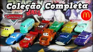 Coleção Completa Carros da Disney 2006 - McDonald's McLanche Feliz