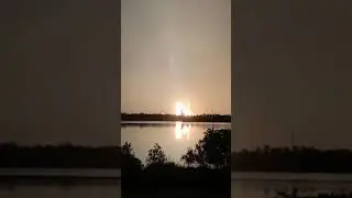 Delta Rocket Launch from a few miles away