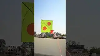Easy kite making with paper se Patang kaise banaye | makar sankranti Craft | shorts |  #shorts #kite