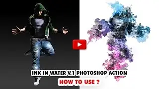 Ink In Water V.1 Photoshop Action Video Tutorial | SmartestMind Photoshop Actions Sharp Designer