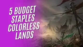 Top 5 Budget Staples   Colorless Lands