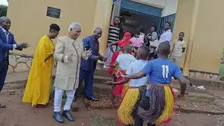 His Eminence Prof. Dr. Madhu Krishan In Uganda Remote Village For Charity Works 