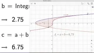 C&aacute;lculo de &aacute;rea entre curvas utilizando geogebra(aplicaciones de la integral de una funci&oacute;n)