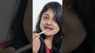 Just Herbs Lip & Cheek Tint | Pink Forever application #justherbs #liptint #lipstick #lips