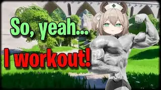 Nimi reveals that the secret of her swoleness is her tapir meeting! [Nimi Nightmare - Teddy's Haven]