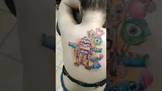 Atomic-Tattoo Baden-Baden  Disney Tattoo von Nika!