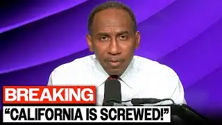 Stephen A Smith FINALLY EXPOSES How Gavin Newsom RUINED California On Live TV