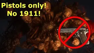 Final Reich EE pistols only! (no 1911) | COD WW2 Zombies