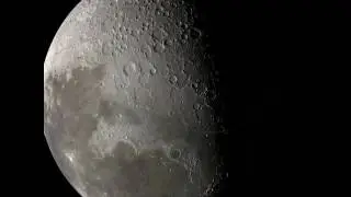 Earth's Moon - Natural Color/Elevation Map Fade [1080p]