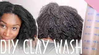 REDUCE SHEDDING & RETAIN LENGTH | BEST DIY CLAY WASH RECIPE