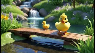 Baby Duck Quack Quack Quack | Fun Duck Song for Kids | Quacking and Waddling Adventure
