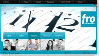 Advertising Agency Website Template