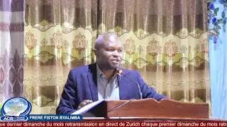 CULTE DU JEUDI 11.12.2025 AVEC LE FRERE FISTON BYALIMBA