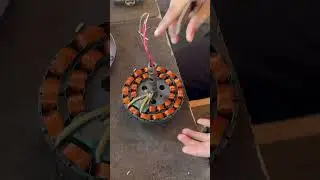 Ceiling fan motor winding #diy #diy #homerepair