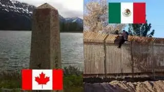 MORE American Mexican Canadian Borders in Contrast! A Bi Polar American Love Story!