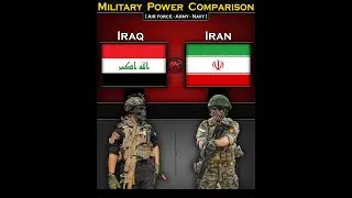 Iraq vs Iran | Military Power Comparison 2024 | Global Power