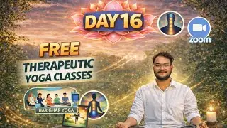 DAY 16/21 | FREE ONLINE YOGA CLASS | Beginner Friendly | Abhyuday Mishra (BNYS)#yoga #freeyoga