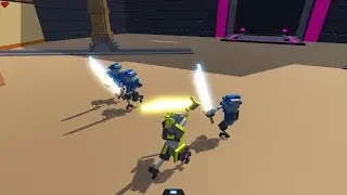 Clone Drone in the Danger Zone gameplay, fast look