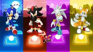 Sonic - Shadow - Silver - Tails | Tiles Hop EDM Rush!