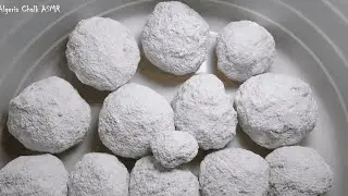 Breaking Giant Reformed Chalk Balls | Soft & Crispy ASMR Relax