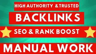 How to Get high PR backlinks for website SEO