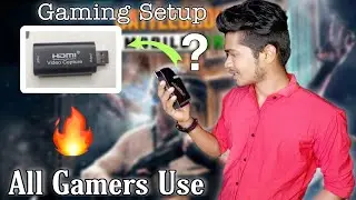 HDMI Video Capture Card For Live Streaming | Gaming Setup #gamingsetup