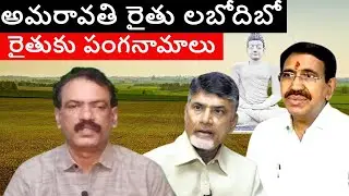 Amaravati Capital Land Pooling plots Development CRDA Minister Narayana #annakvr