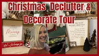 Christmas Decorating 2025 🎄 | Dining Room Console Decor & Living Room Fireplace