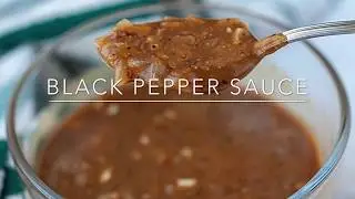 🌶️ Black Pepper Sauce Recipe (黑椒汁) &ndash; Bold, Spicy & Flavorful! 🍽️