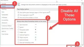 how to remove tab characters  paragraph mark & also remove all formatting marks(&para;&para;&bull;&bull;)very simple way