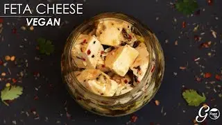 How to make vegan Feta Cheese Recipe l Go Vegan Life
