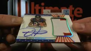 UltimateBoxBreaks.com: 2017 National Treasures Football 1st off the Line DUAL Box Break