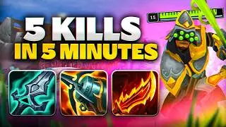 1 KILL EVERY MINUTE ON MASTER YI (5 kills 5 minutes)