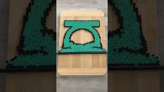 Dragging Down Superhero Logos in Reverse! (Oddly Satisfying)