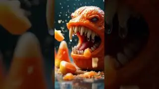 Scary & horror candy creature | AI WrapUp