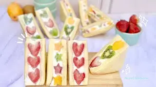 ВСЕ ваши клиенты захотят кусочек этого ТОРТА 🍰 ПРОДАТЬ КОРЕЙСКИЙ СЭНДВИЧ с фруктами 🎂🥝