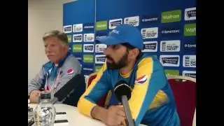 #DunyaKoBataaDo Misbah ul Haq press conference   Pakistan Cricket Team 5