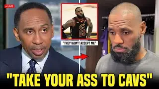 Stephen A Smith Demands LeBron James Leave The Lakers Immediately And Go Back To Cleveland!