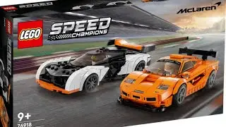  Assemble Lego Speed Champions McLaren Solus GT & McLaren F1(part 01)