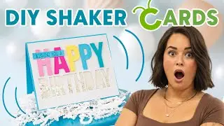 The Secret Behind Making Shaker Cards Easy ✨ Magical Results! ✨
