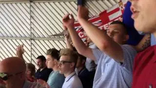 Ched is on fire! (Ched Evans) - Chesterfield fans away at Oxford United 2016/2017