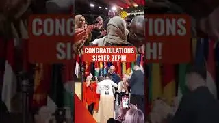 Watch The Moment Stephen Fry Announces Sister Zeph As The Winner | Global Teacher Prize 2023