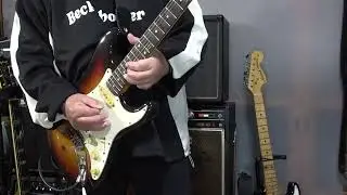 【kissy's Guitar Collections】Fender Japan ST62 55 1989 改 フジゲン製  一発撮り 即興アドリブギター 005