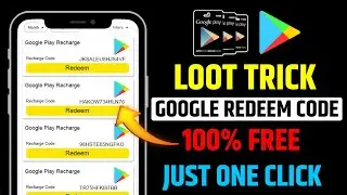 100% Free Google Play Redeem Code | How To Get Free Google Play Redeem Code 2021