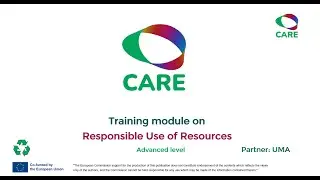CARE Responsible use of Resources (Advanced)_EN