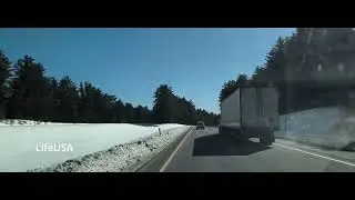 📍 PART 5 &ndash; Interstate 87 South (Continuation) | 4K Winter Travel