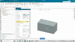 NX CAD HOLE CREATION COMMAND